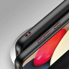 Заредете изображение във визуализатора на галерията – Dux Ducis Fino case covered with nylon material for Samsung Galaxy A02s EU black - TopMag
