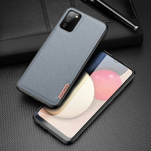 Заредете изображение във визуализатора на галерията – Dux Ducis Fino case covered with nylon material for Samsung Galaxy A02s EU gray - TopMag
