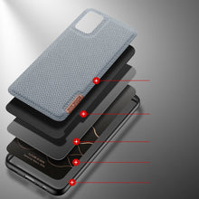 Заредете изображение във визуализатора на галерията – Dux Ducis Fino case covered with nylon material for Samsung Galaxy A02s EU gray - TopMag
