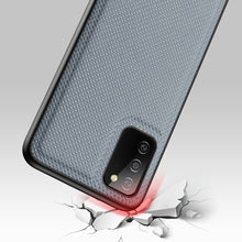 Заредете изображение във визуализатора на галерията – Dux Ducis Fino case covered with nylon material for Samsung Galaxy A02s EU gray - TopMag
