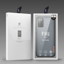 Заредете изображение във визуализатора на галерията – Dux Ducis Fino case covered with nylon material for Samsung Galaxy A02s EU gray - TopMag
