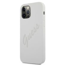 Заредете изображение във визуализатора на галерията – Guess GUHCP12LLSVSCR iPhone 12 Pro Max 6,7" kremowy/cream hardcase Script Vintage - TopMag
