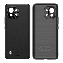 Заредете изображение във визуализатора на галерията – Baseus Alloy Leather Case durable case with a camera cover Xiaomi Mi 11 black (WIXM11-01) - TopMag
