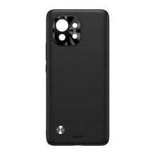 Заредете изображение във визуализатора на галерията – Baseus Alloy Leather Case durable case with a camera cover Xiaomi Mi 11 black (WIXM11-01) - TopMag
