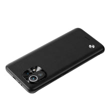 Заредете изображение във визуализатора на галерията – Baseus Alloy Leather Case durable case with a camera cover Xiaomi Mi 11 black (WIXM11-01) - TopMag
