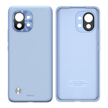 Заредете изображение във визуализатора на галерията – Baseus Alloy Leather Case durable case with a camera cover Xiaomi Mi 11 purple (WIXM11-05) - TopMag
