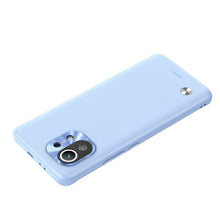 Заредете изображение във визуализатора на галерията – Baseus Alloy Leather Case durable case with a camera cover Xiaomi Mi 11 purple (WIXM11-05) - TopMag
