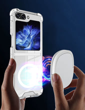 Заредете изображение във визуализатора на галерията – Acrylic Magsafe Case for Samsung Galaxy Z Flip 5 transparent
