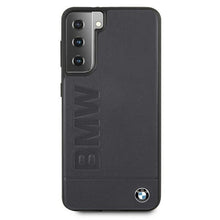 Заредете изображение във визуализатора на галерията – Etui BMW BMHCS21MSLLNA S21+ G996 granatowy/navy hardcase Signature Logo Imprint - TopMag

