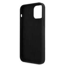 Заредете изображение във визуализатора на галерията – Guess GUHCP12LLSVSBW iPhone 12 Pro Max 6,7" czarno biały/black white hardcase Silicone Vintage - TopMag
