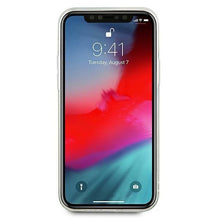 Заредете изображение във визуализатора на галерията – Guess GUHCP12SGLVSSI iPhone 12 mini 5,4" srebrny/silver hardcase Glitter Vintage Script - TopMag
