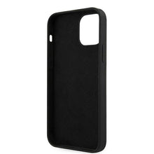 Заредете изображение във визуализатора на галерията – Guess GUHCP12SLSVSBK iPhone 12 mini 5,4" czarny/black hardcase Script Vintage - TopMag
