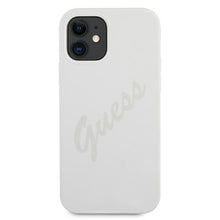 Заредете изображение във визуализатора на галерията – Guess GUHCP12SLSVSCR iPhone 12 mini 5,4" kremowy/cream hardcase Script Vintage - TopMag
