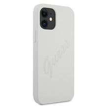 Заредете изображение във визуализатора на галерията – Guess GUHCP12SLSVSCR iPhone 12 mini 5,4" kremowy/cream hardcase Script Vintage - TopMag
