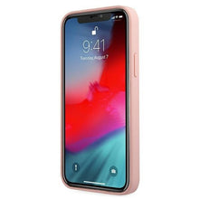 Заредете изображение във визуализатора на галерията – Guess GUHCP12SLSVSPG iPhone 12 mini 5,4" różowo zielony/green pink hardcase Silicone Vintage - TopMag
