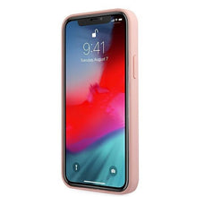 Заредете изображение във визуализатора на галерията – Guess GUHCP12SLSVSPI iPhone 12 mini 5,4" różowy/pink hardcase Script Vintage - TopMag
