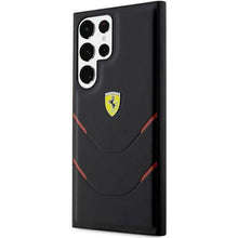 Заредете изображение във визуализатора на галерията – Ferrari FEHCS23LPBAK S23 Ultra S918 black/black hardcase Hot Stamp Lines
