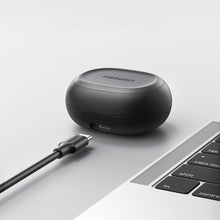 Заредете изображение във визуализатора на галерията – Ugreen HiTune T1 In-ear Wireless Bluetooth TWS Earbuds Black (80651 WS111) - TopMag
