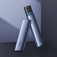 Заредете изображение във визуализатора на галерията – Ugreen M.2 SSD bay USB 3.2 Gen 2 drive (SuperSpeed USB 10 Gbps) + USB Type C cable 0.5m gray (CM400 10902) - TopMag
