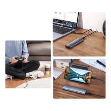 Заредете изображение във визуализатора на галерията – Ugreen M.2 SSD bay USB 3.2 Gen 2 drive (SuperSpeed USB 10 Gbps) + USB Type C cable 0.5m gray (CM400 10902) - TopMag
