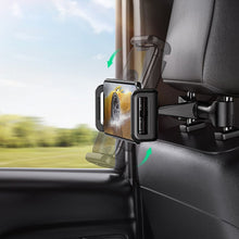 Заредете изображение във визуализатора на галерията – Ugreen car smartphone tablet holder for headrest black (80627 LP362) - TopMag
