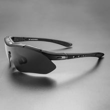 Заредете изображение във визуализатора на галерията – Wozinsky polarized cycling sunglasses sunglasses with lenses set + correction cup black (WSG-B01) - TopMag
