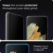 Заредете изображение във визуализатора на галерията – TEMPERED GLASS SPIGEN GLAS.TR "EZ FIT" 2- PACK GALAXY S21 + PLUS - TopMag

