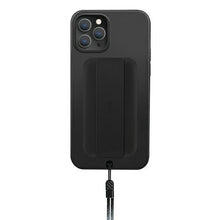 Заредете изображение във визуализатора на галерията – UNIQ etui Heldro iPhone 12 Pro Max 6,7" czarny/midnight black Antimicrobial - TopMag
