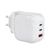 Заредете изображение във визуализатора на галерията – UNIQ Ład. siec. Verge Pro 66W Gan USB-C biały/cloud white - TopMag
