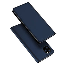 Заредете изображение във визуализатора на галерията – DUX DUCIS Skin Pro Bookcase type case for iPhone 11 Pro Max blue
