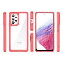 Заредете изображение във визуализатора на галерията – Outer Space Case for Samsung Galaxy A53 5G cover with a flexible frame red
