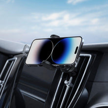 Заредете изображение във визуализатора на галерията – Spigen UTS12W ONETAP UNIVERSAL VENT CAR MOUNT WIRELESS CHARGER BLACK
