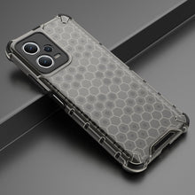 Заредете изображение във визуализатора на галерията – Honeycomb case for Xiaomi Redmi Note 12 5G / Poco X5 5G armored hybrid cover black
