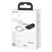 Заредете изображение във визуализатора на галерията – Baseus Superior cable USB - USB TypeC 66 W 6A 2 m White (CATYS-A02) - TopMag
