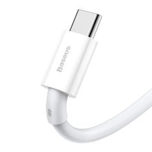 Заредете изображение във визуализатора на галерията – Baseus Superior cable USB - USB TypeC 66 W 6A 2 m White (CATYS-A02) - TopMag
