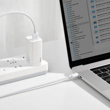Заредете изображение във визуализатора на галерията – Baseus Superior cable USB - USB TypeC 66 W 6A 2 m White (CATYS-A02) - TopMag
