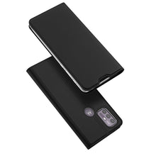 Заредете изображение във визуализатора на галерията – DUX DUCIS Skin Pro Bookcase type case for Lenovo Moto G30 / Moto G10 black - TopMag
