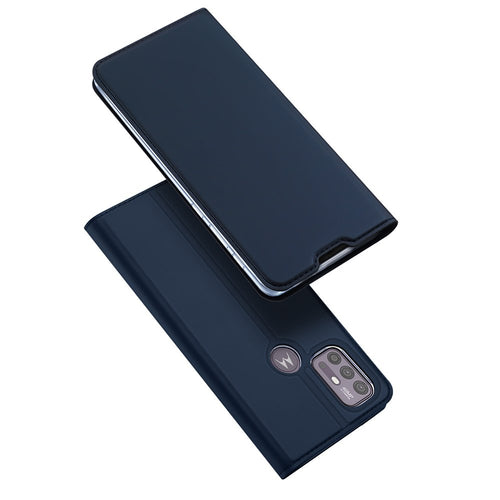 DUX DUCIS Skin Pro Bookcase type case for Lenovo Moto G30 / Moto G10 blue - TopMag
