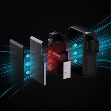 Заредете изображение във визуализатора на галерията – Baseus GaN5 Pro fast charger 2xUSB-C + USB 140W EU white (CCGP100202)
