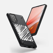 Заредете изображение във визуализатора на галерията – Ringke Onyx Design Durable TPU Case Cover for Samsung Galaxy A72 4G black (Paint) (OXSG0047) - TopMag
