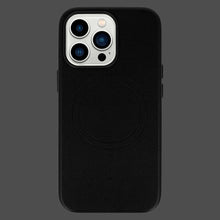Заредете изображение във визуализатора на галерията – MagSafe Leather Case Iphone 14 Pro Max Black
