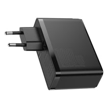 Заредете изображение във визуализатора на галерията – Baseus GaN2 Pro fast wall charger 100W USB / USB Typ C Quick Charge 4+ Power Delivery Black (CCGAN2P-L01) - TopMag
