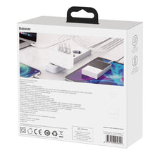 Заредете изображение във визуализатора на галерията – Baseus GaN2 Pro fast wall charger 100W USB / USB Typ C Quick Charge 4+ Power Delivery white (CCGAN2P-L02) - TopMag
