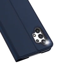 Заредете изображение във визуализатора на галерията – DUX DUCIS Skin Pro Bookcase type case for Samsung Galaxy A32 4G blue - TopMag
