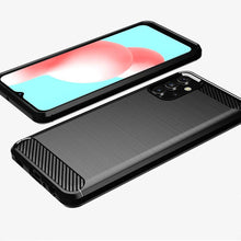 Заредете изображение във визуализатора на галерията – Carbon Case Flexible Cover TPU Case for Samsung Galaxy A32 4G black - TopMag
