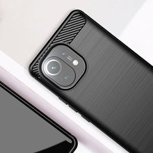 Заредете изображение във визуализатора на галерията – Carbon Case Flexible Cover TPU Case for Xiaomi Mi 11 blue - TopMag
