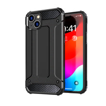 Заредете изображение във визуализатора на галерията – iPhone 15 Hybrid Armor case - black
