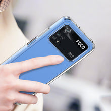 Заредете изображение във визуализатора на галерията – Outer Space Case for Xiaomi Poco M4 Pro cover with a flexible frame blue

