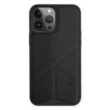 Заредете изображение във визуализатора на галерията – Uniq case Transforma iPhone 14 Pro 6.1" Magclick Charging black/ebony black

