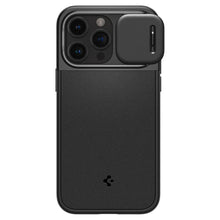 Заредете изображение във визуализатора на галерията – Spigen OPTIK ARMOR MAG MAGSAFE IPHONE 15 PRO MAX BLACK
